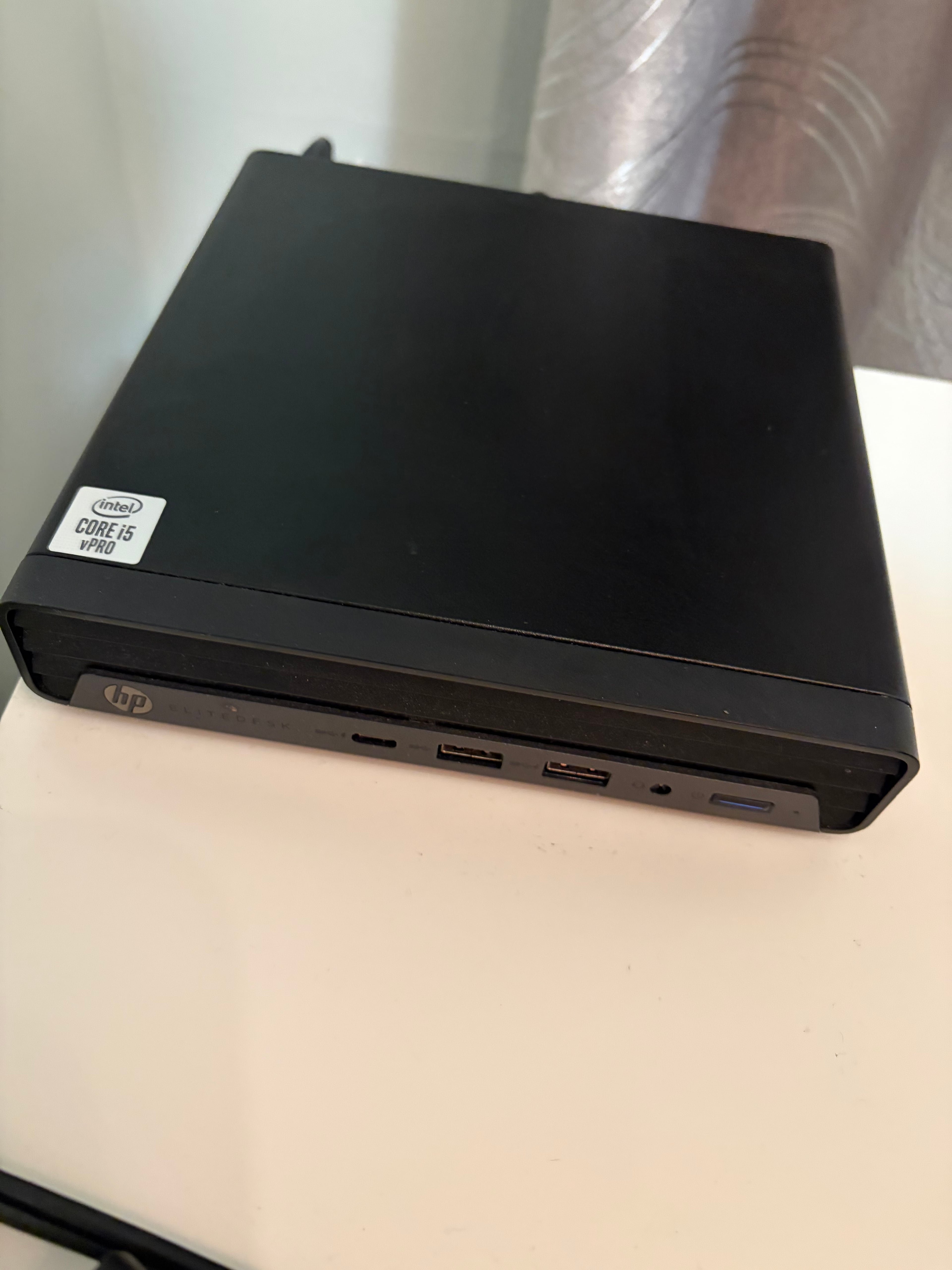 Proxmox UI with console access for the lab VM